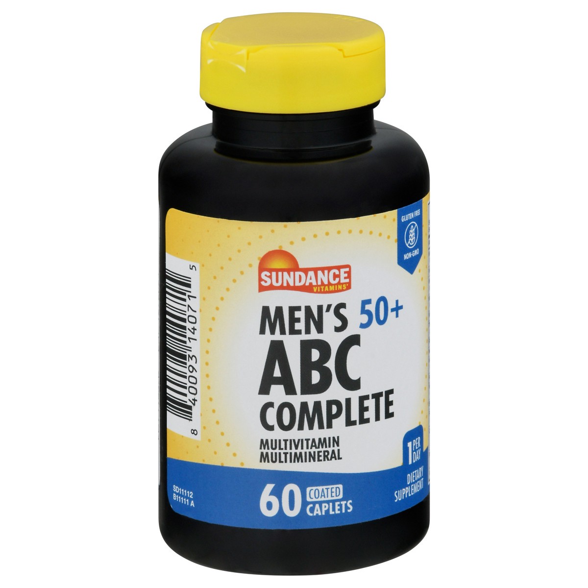 slide 5 of 9, Sundance Vitamins Men's 50+ ABC Complete Multivitamin Multimineral 60 Caplets, 60 ct