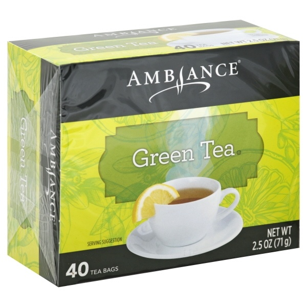 slide 1 of 1, Ambiance Green Tea - 40 ct, 40 ct