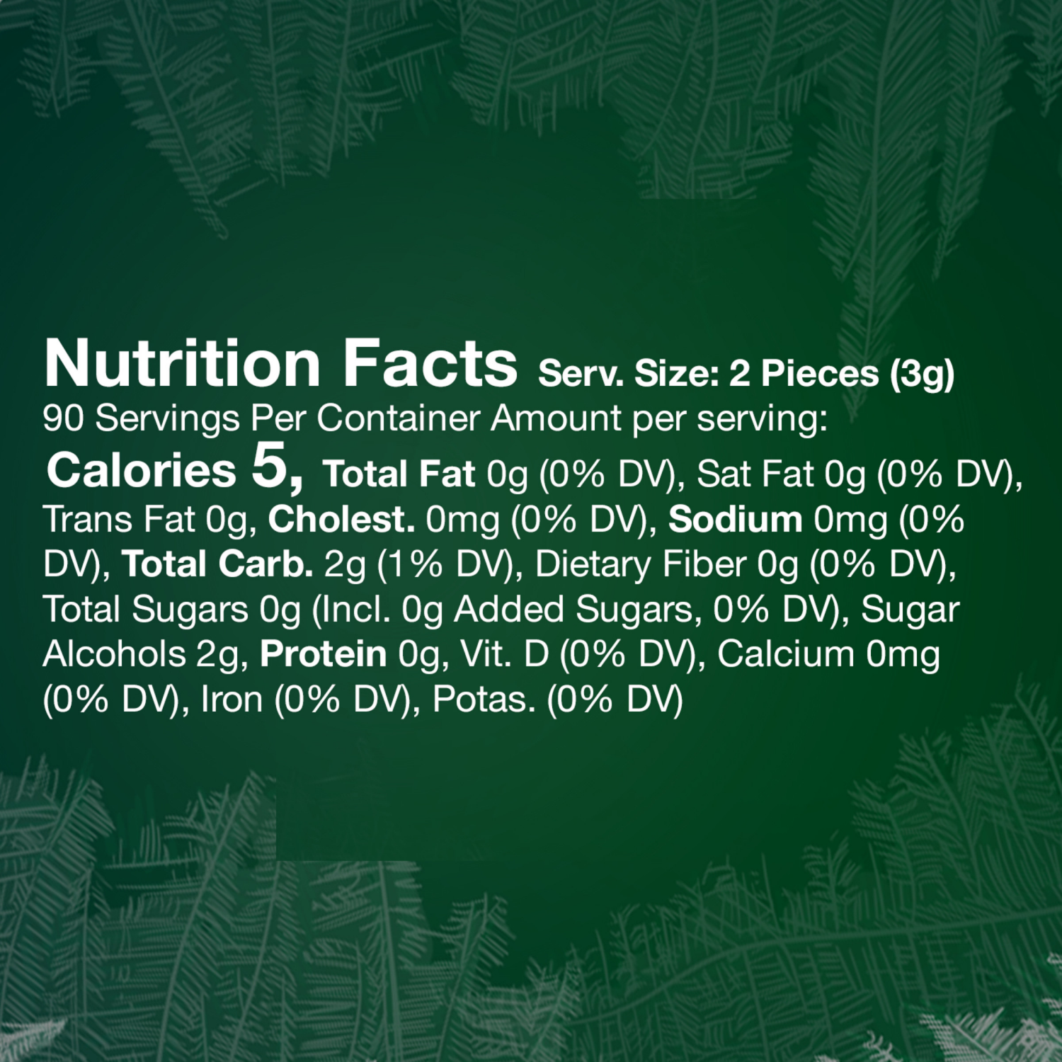 slide 6 of 8, ECLIPSE Spearmint Sugarfree Chewing Gum, 180 piece bag, 180 ct