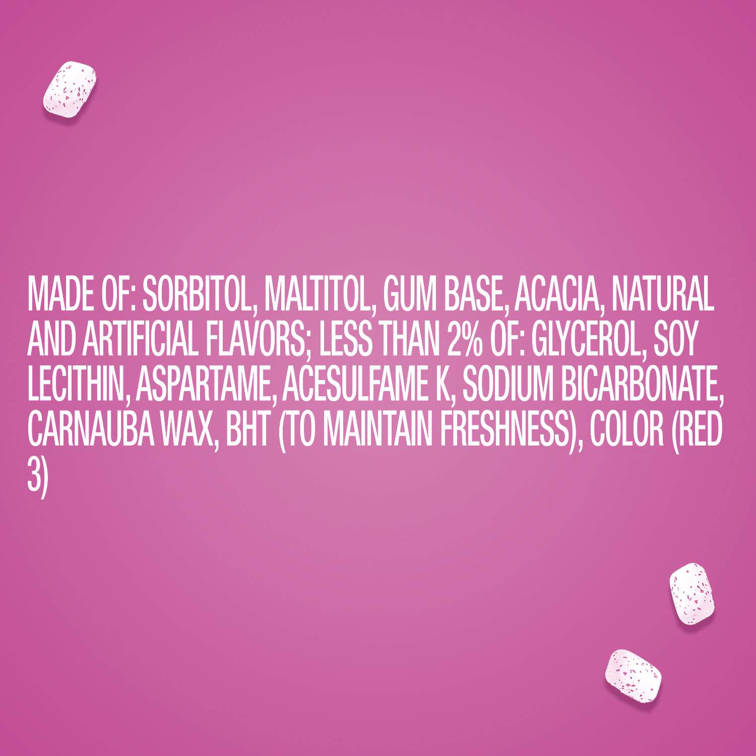 slide 4 of 5, ORBIT Gum Bubblemint Sugar Free Chewing Gum, 55 Piece Bottle, 55 ct