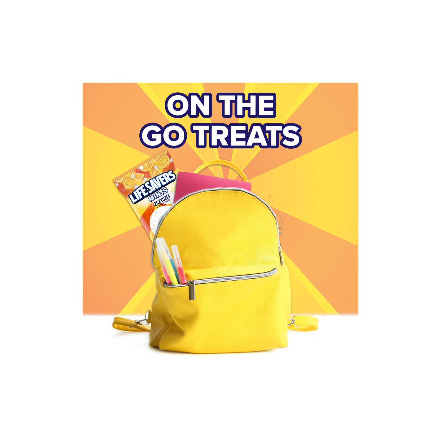 slide 8 of 8, LIFE SAVERS Orange Breath Mints Hard Candy, 6.25 oz Bag, 6.25 oz