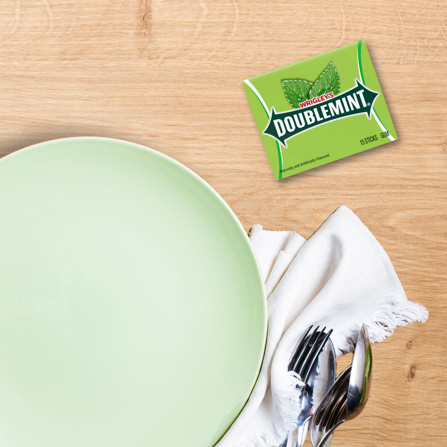 slide 3 of 8, Doublemint 3 Packs Gum 3 ea, 3 ct