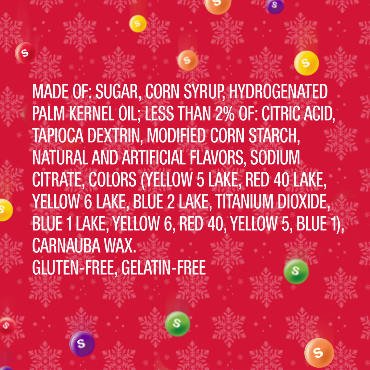 slide 2 of 2, SKITTLES Original Chewy Christmas Candy Cane, 2.6 oz. Tube, 2.6 oz