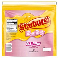 slide 16 of 29, STARBURST All Pink Fruit Chews Chewy Candy, Party Size, 50 oz Bag, 50 oz