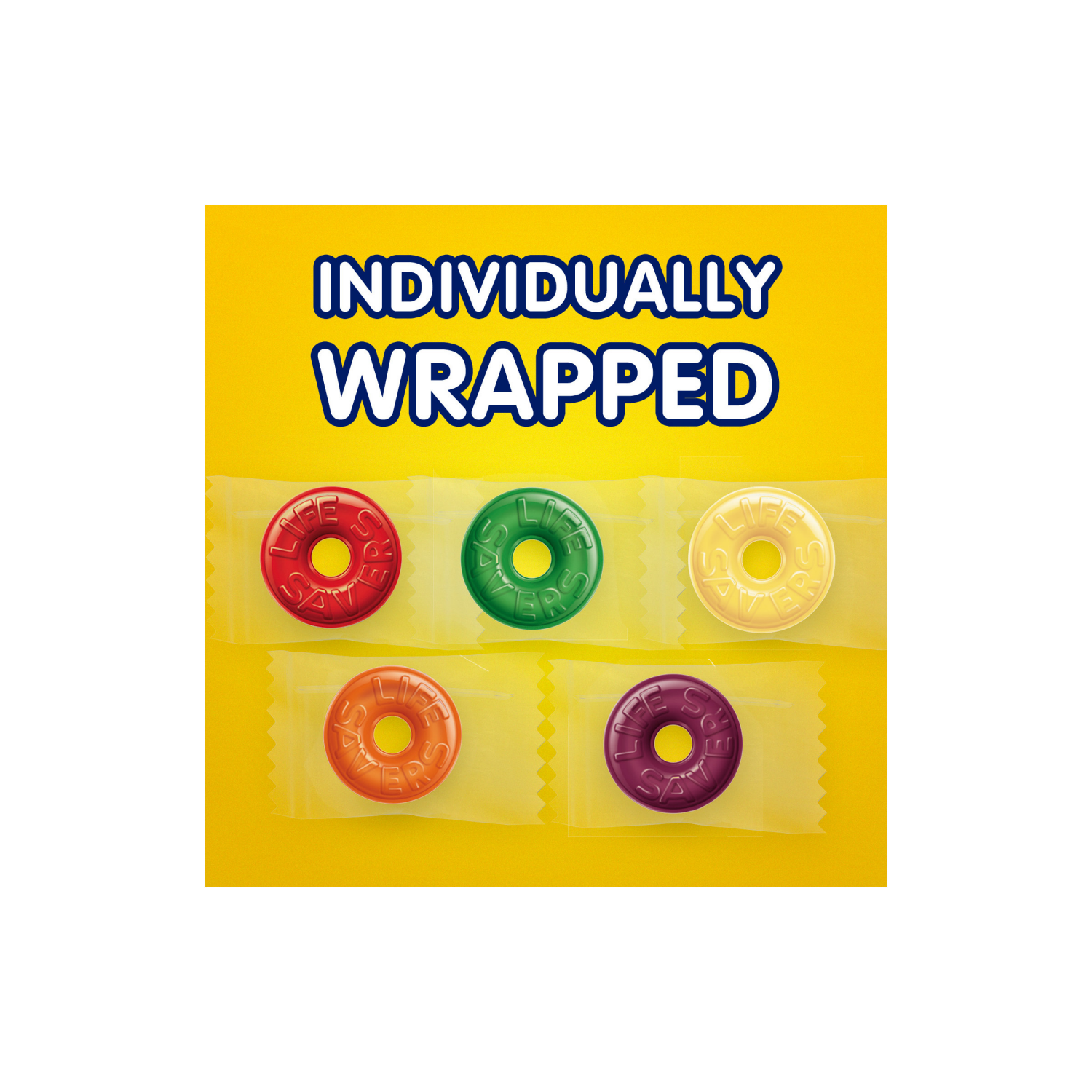 slide 3 of 5, LIFE SAVERS Hard Candy Flavors Party Size, 51.817 oz