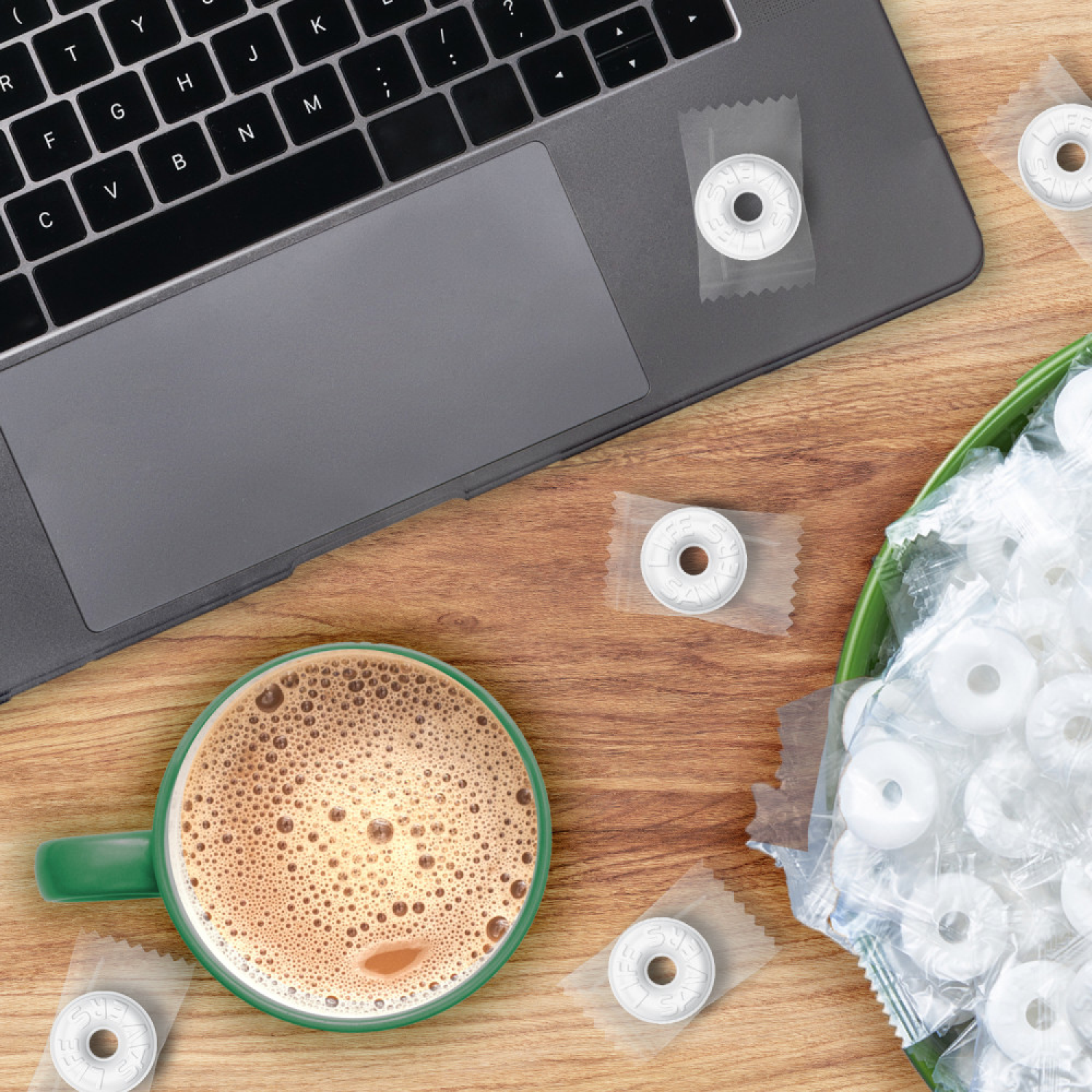 slide 3 of 5, LIFE SAVERS Wint-O-Green Breath Mints Hard Candy, Sharing Size, 13 oz Bag, 13 oz