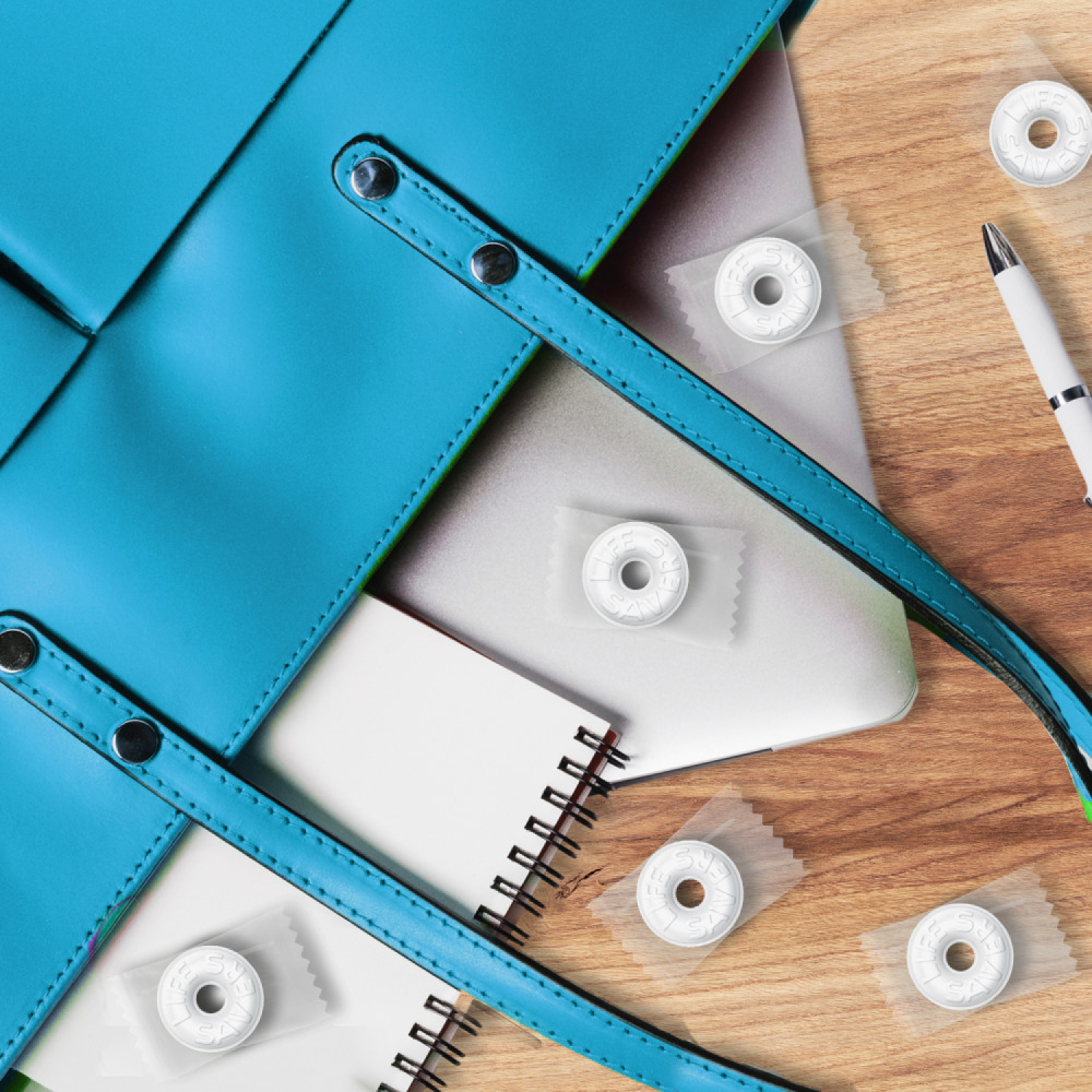 slide 5 of 5, LIFE SAVERS Pep-Mint Breath Mint Bulk Hard Candy, Party Size- 44.93 oz, 44.93 oz