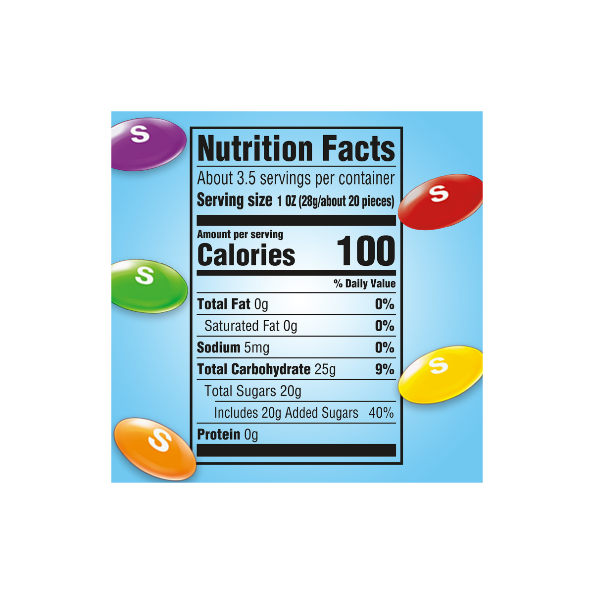 slide 5 of 8, SKITTLES Original Jelly Beans Easter Candy, Share Size, 3.6 Oz Bag, 3.6 oz