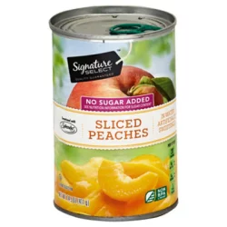 Signature Select S Sel Peaches Sliced W/ Splenda