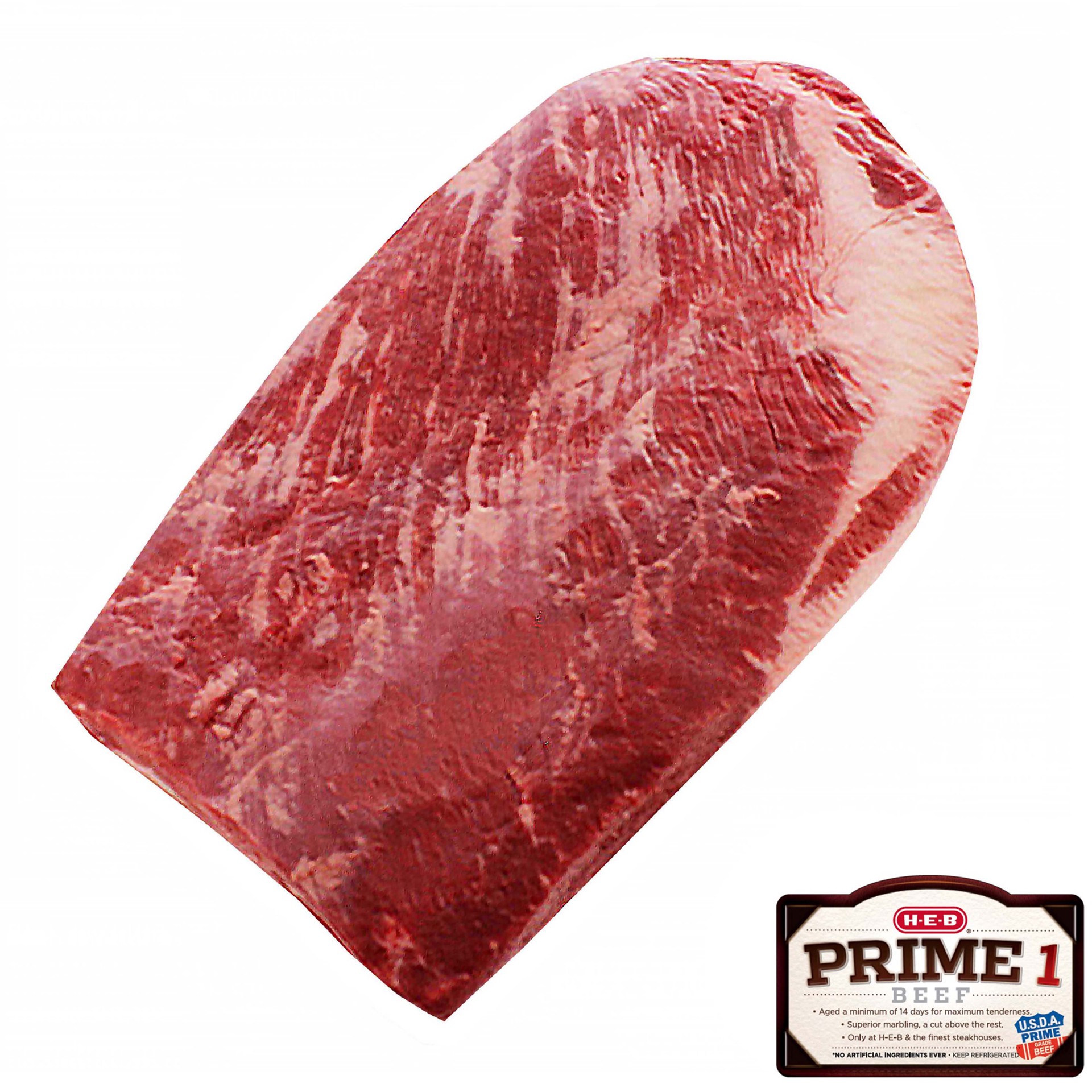 slide 1 of 1, H-E-B Prime 1 Beef Packer Style Brisket, per lb