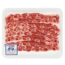 H-E-B Cross-Cut Pork Spareribs, Thin Cut - Value Pack