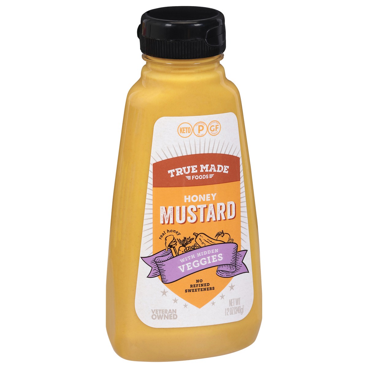 slide 13 of 14, True Made Foods Honey Mustard 12 oz, 12 oz