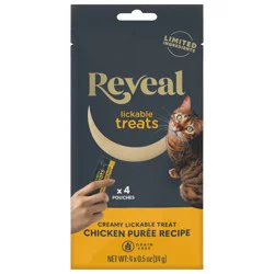 Reveal Natural Lickable Cat Treat Chicken Puree Recipe