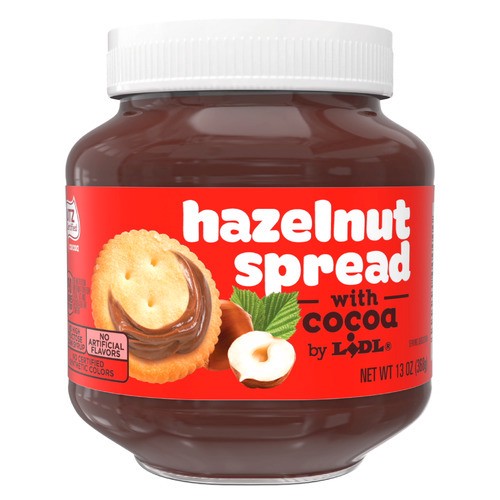 slide 1 of 1, hazelnut spread with cocoa, 13 oz