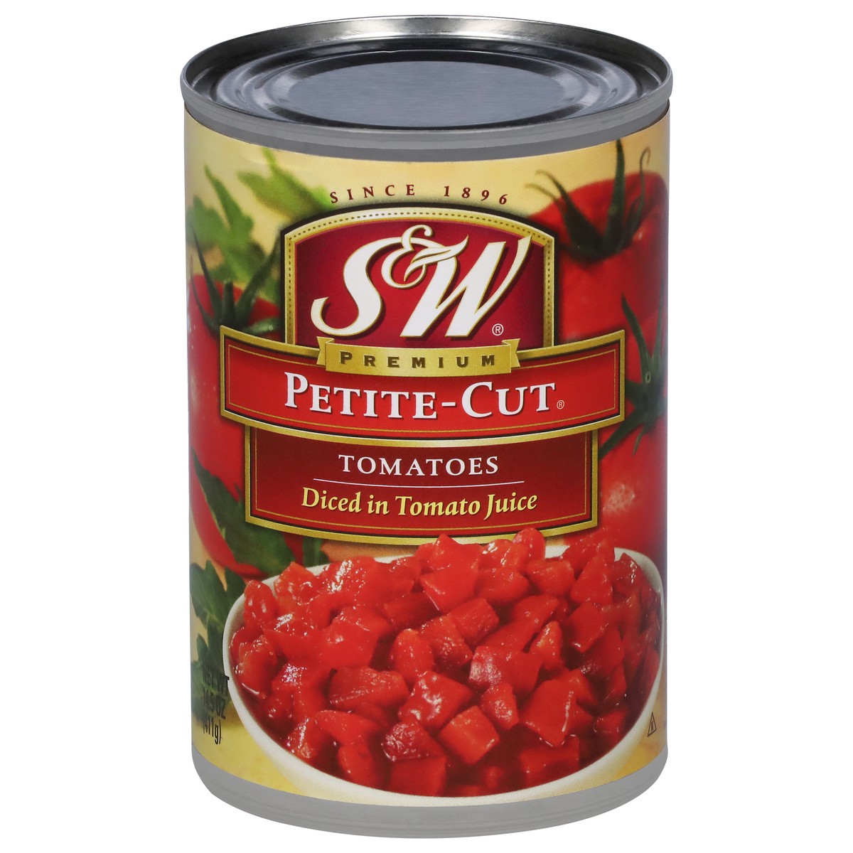 slide 1 of 9, S&W Premium Petite-Cut Tomatoes 14.5 oz, 14.5 oz