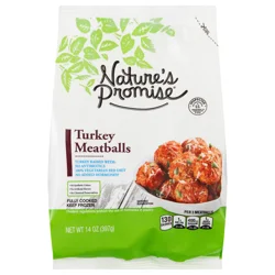 Nature's Promise Turkey Meatballs Frozen
