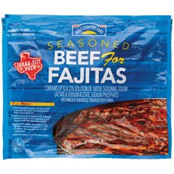 Hill Country Fare Seasoned Beef for Fajitas - Texas-Size Pack