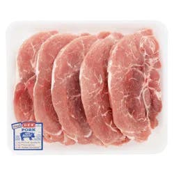 H-E-B Bone-in Sirloin Pork Chops - Value Pack