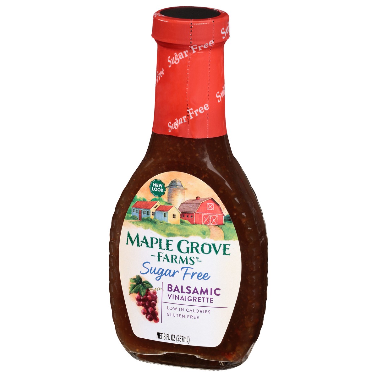 slide 2 of 12, Maple Grove Farms Sugar Free Balsamic Vinaigrette 8 fl oz, 8 fl oz