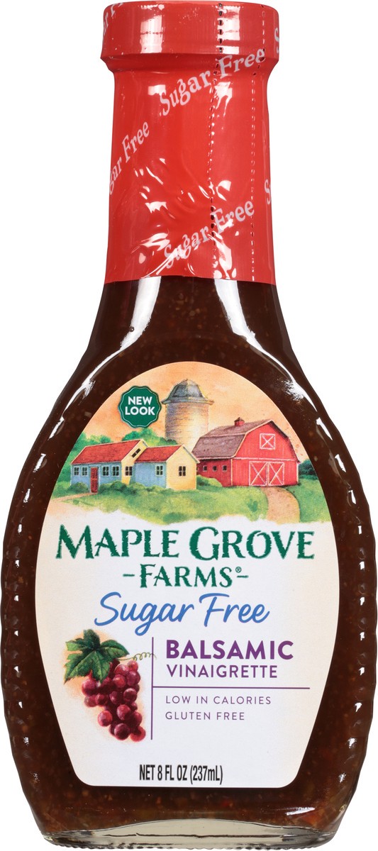 slide 7 of 12, Maple Grove Farms Sugar Free Balsamic Vinaigrette 8 fl oz, 8 fl oz