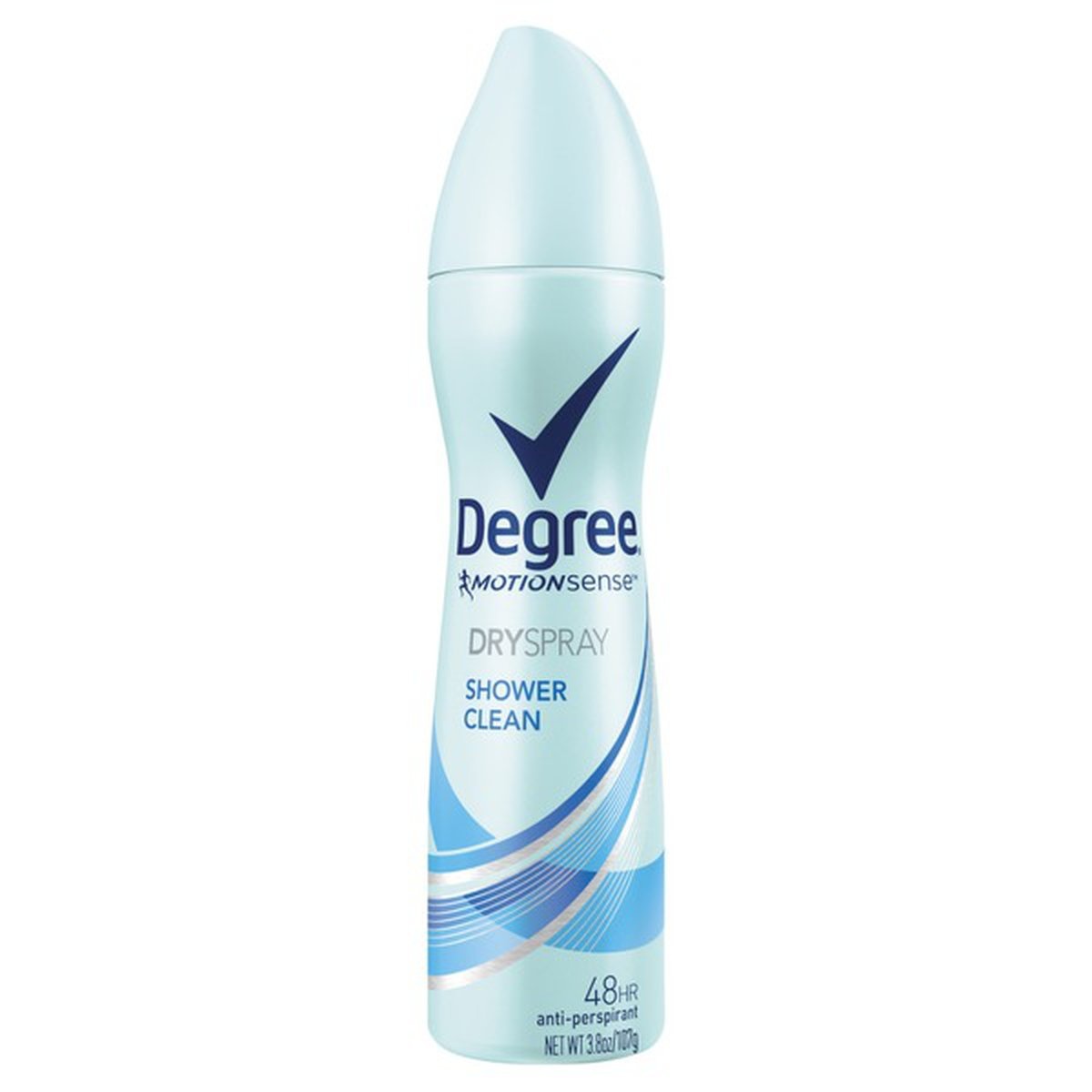 slide 1 of 1, Degree Antiperspirant Deodorant Dry Spray Shower Clean, 3.8 fl oz
