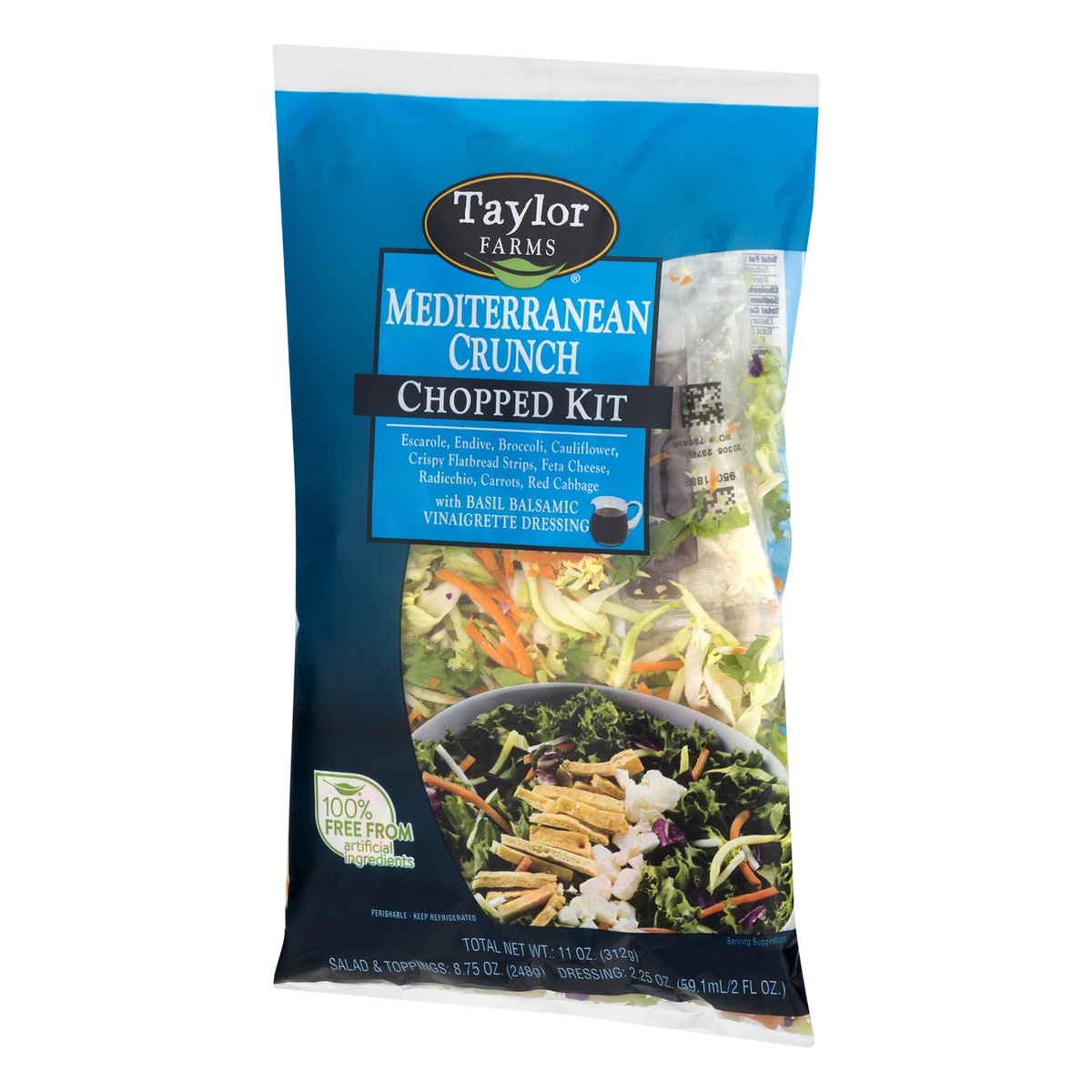 slide 3 of 11, Taylor Farms Mediterranean Crunch Chopped Salad, 10.89 oz