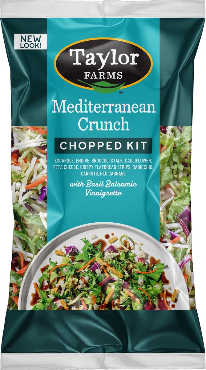slide 2 of 3, Taylor Farms Mediterranean Crunch Chopped Kit, 1 ct