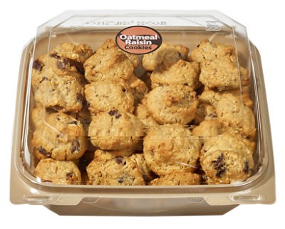 slide 1 of 1, Oatmeal Raisin Mini Cookies 30 Count - Ea, 1 ct