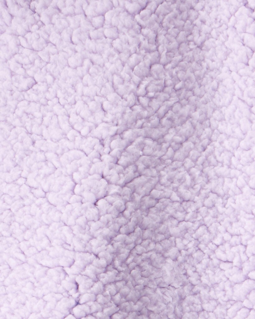 slide 2 of 2, Carter's Carters Baby Girl Quarter-Zip Pullover Sweatshirt - Purple Lavender 18M, 1 ct