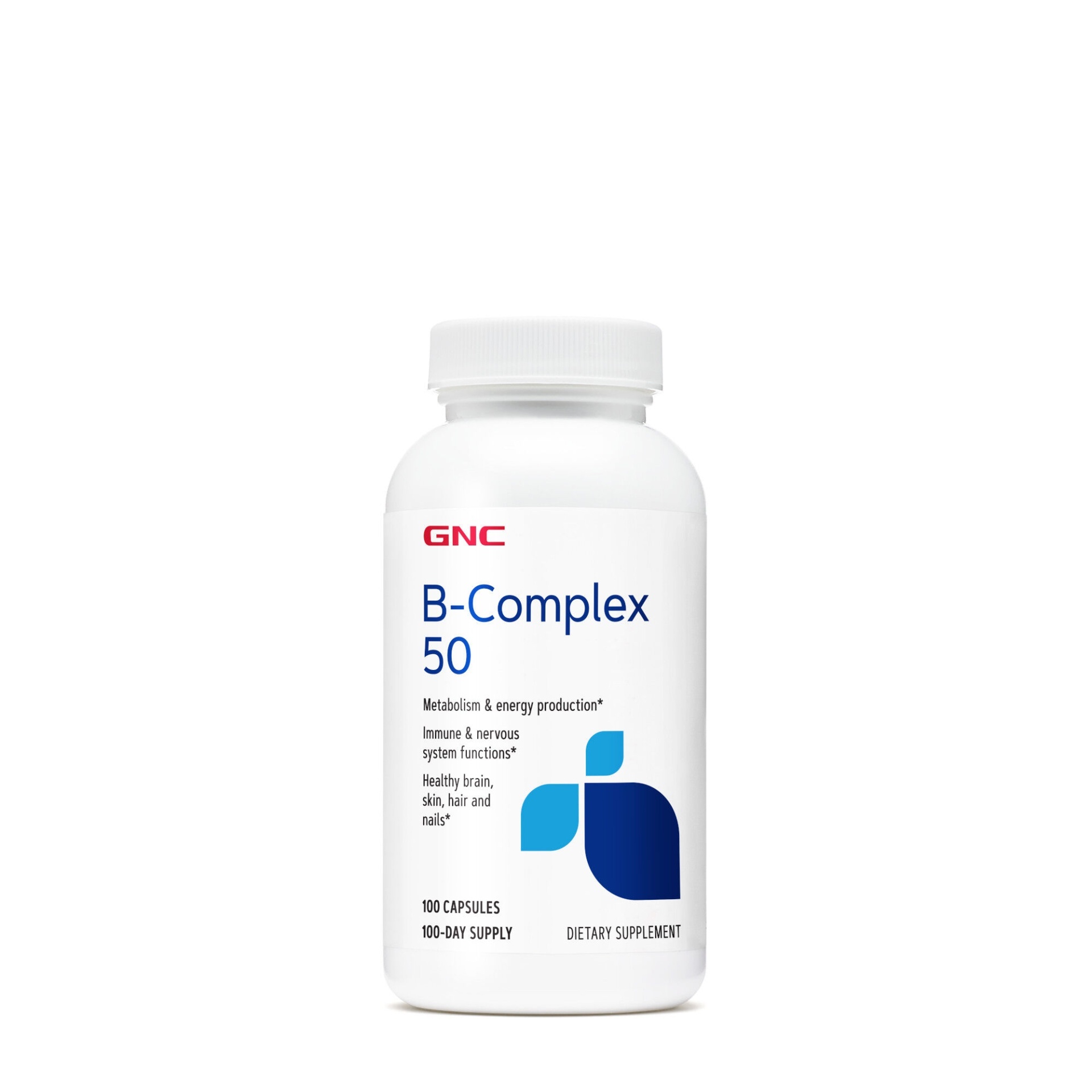 slide 1 of 1, GNC B-Complex 50 MG, 100 ct