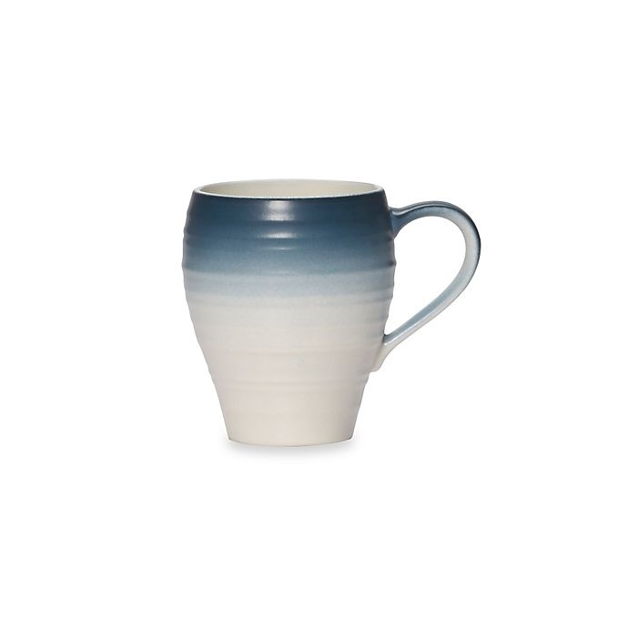 slide 1 of 1, Mikasa Swirl Ombre Mug - Blue, 1 ct