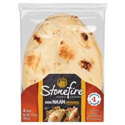 STONEFIRE Original Mini Naan 4pk