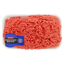 H-E-B 100% Pure Ground Beef - 73% Lean