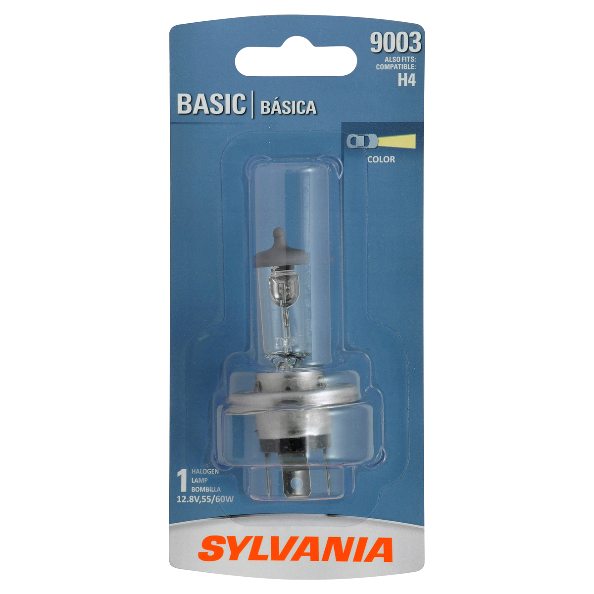 slide 1 of 6, Sylvania 9003 Basic Headlight, 1 ct