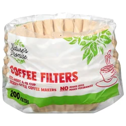 Nature's Promise Filters Basket Style 8-12 Cup