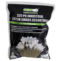Grip On Cotton Swabs