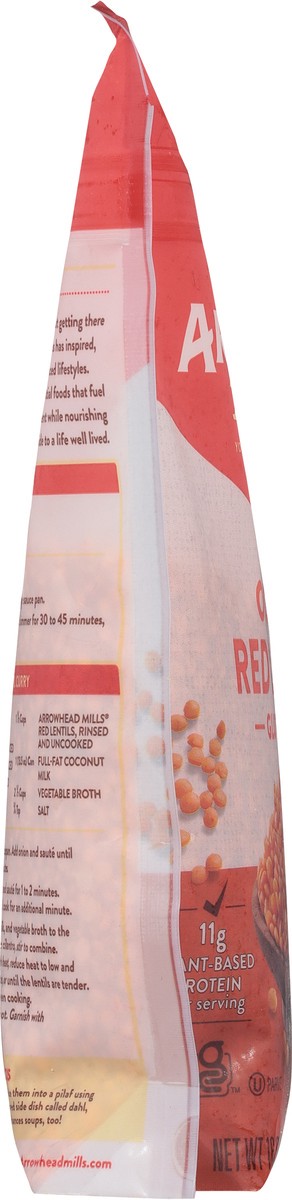 slide 7 of 9, Arrowhead Mills Organic Red Lentils, 16 Oz Bag, 16 oz