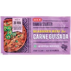 H-E-B Dinner Starter - Seasoned Beef for Carne Guisada