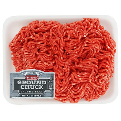 slide 1 of 1, Lean Ground Beef Chuck 80/20 Value Pack, per lb