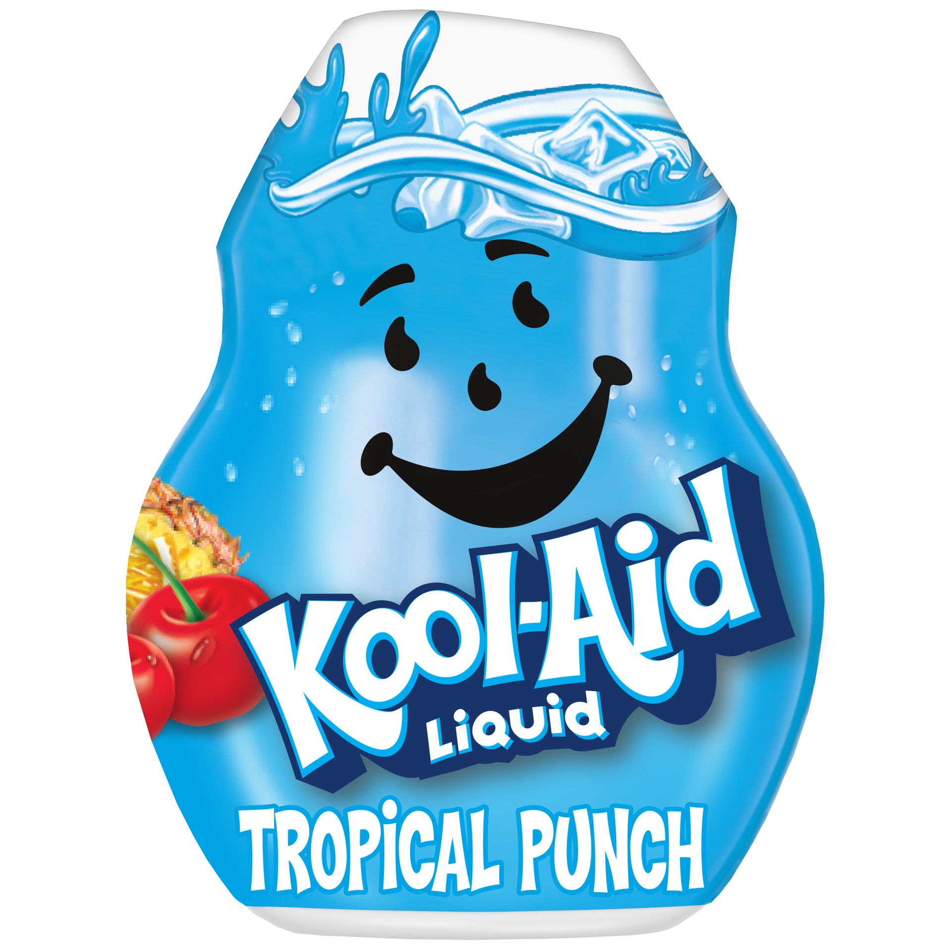 slide 1 of 5, Kool-Aid Liquid Tropical Punch Naturally Flavored Soft Drink Mix Bottle, 1.62 fl oz