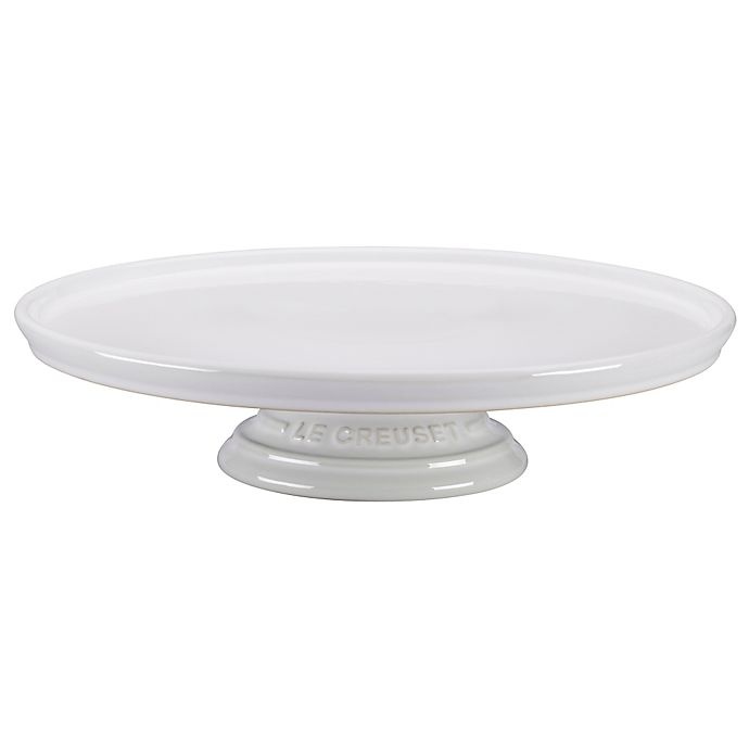 slide 1 of 1, Le Creuset Cake Stand - White, 1 ct