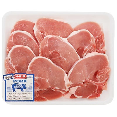 slide 1 of 1, Market Pork Bone-In Center Rib Chops Value Pack, per lb