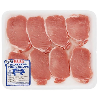 slide 1 of 1, Market Boneless Pork Chops, per lb