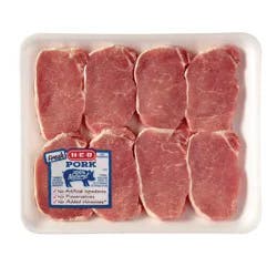 H-E-B Boneless Center Loin Pork Chops - Value Pack