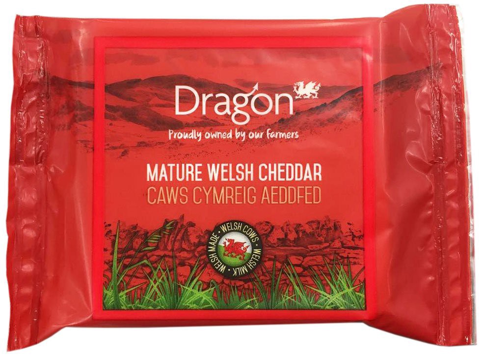 slide 1 of 1, Dragon Mature Welsh Cheddar, 7 oz