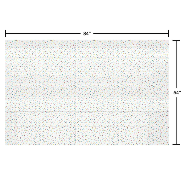 slide 8 of 9, American Greetings Plastic Table Cover - Colorful Sprinkles, 1 ct
