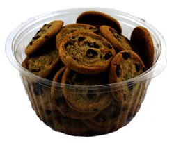 Mini Chocolate Chip Cookies Tub 60 Count - Ea
