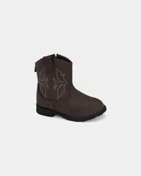 Carters Toddler Boy Cowboy Boots - Brown Brown 5