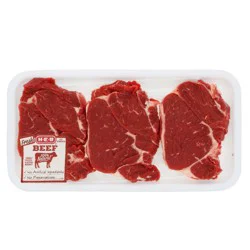 H-E-B Beef Chuck Eye Steak Boneless, USDA Select