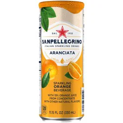 San Pellegrino Orange Italian Sparkling Drinks- 11.15 oz